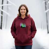 "Northern Lights"Relaxed Fit Classic Unisex Hoodie