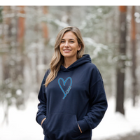 "Lion Heart"Relaxed Fit Classic Unisex Hoodie