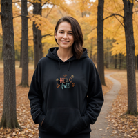 "Welcome Fall"Relaxed Fit Classic Unisex Hoodie