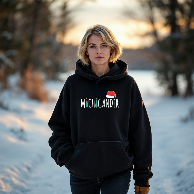 "SANTA Michigander"Relaxed Fit Classic Unisex Hoodie Deal