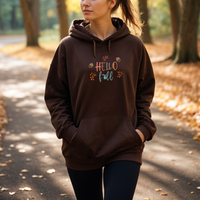 "Welcome Fall"Relaxed Fit Classic Unisex Hoodie