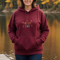 "Welcome Fall"Relaxed Fit Classic Unisex Hoodie