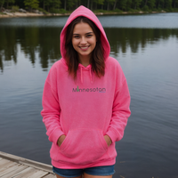 "Minnesotan"Relaxed Fit Classic Unisex Hoodie