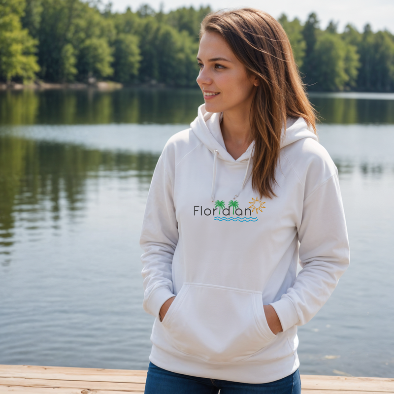"Floridian"Relaxed Fit Classic Hoodie