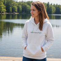 "Minnesotan"Relaxed Fit Classic Unisex Hoodie