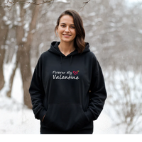 "My Valentine.... Forever"Relaxed Fit Classic Unisex Hoodie