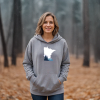 "Minnesota Vista"Relaxed Fit Classic Unisex Hoodie