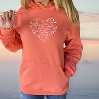 "I Love Boo"Relaxed Fit Classic Unisex Hoodie