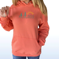 "Michigander"Relaxed Fit Classic Unisex Hoodie NEON