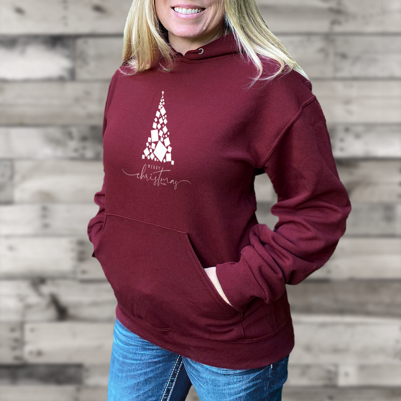 "Merry Christmas"Relaxed Fit Classic Unisex Hoodie