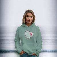 "Michigan Heart"Relaxed Fit Classic Unisex Hoodie