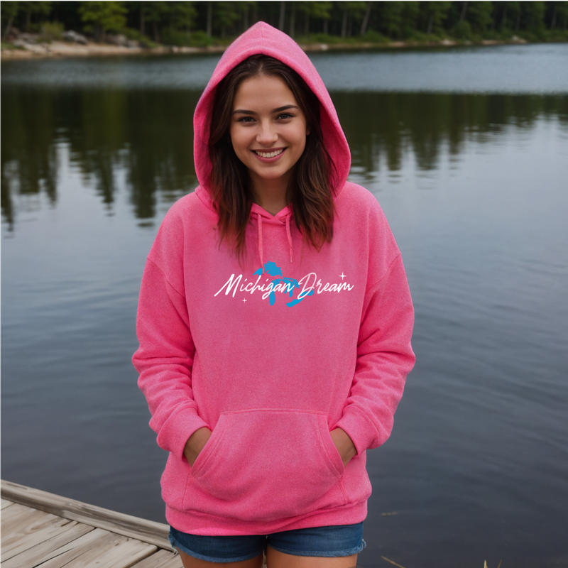 "Michigan Dream"Relaxed Fit Classic Unisex Hoodie