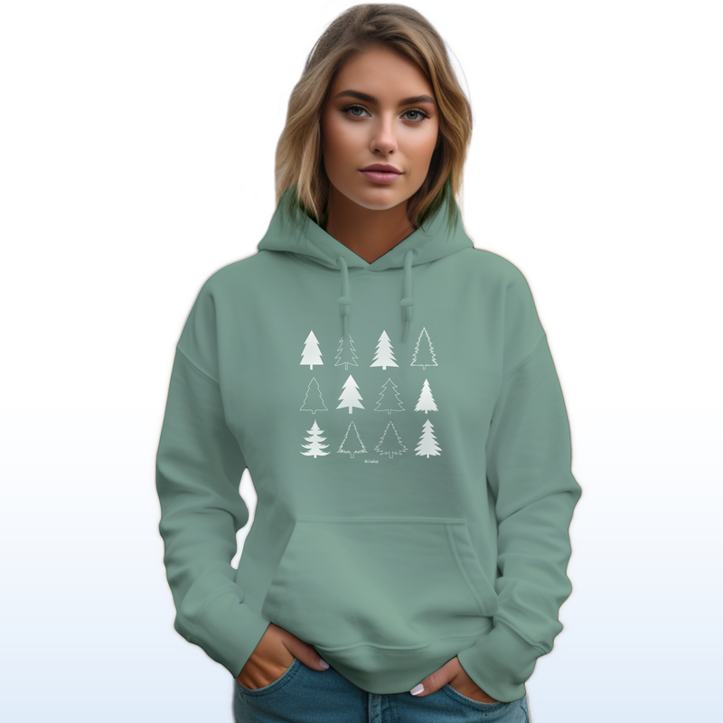 "Oh Christmas Tree"Relaxed Fit Classic Unisex Hoodie