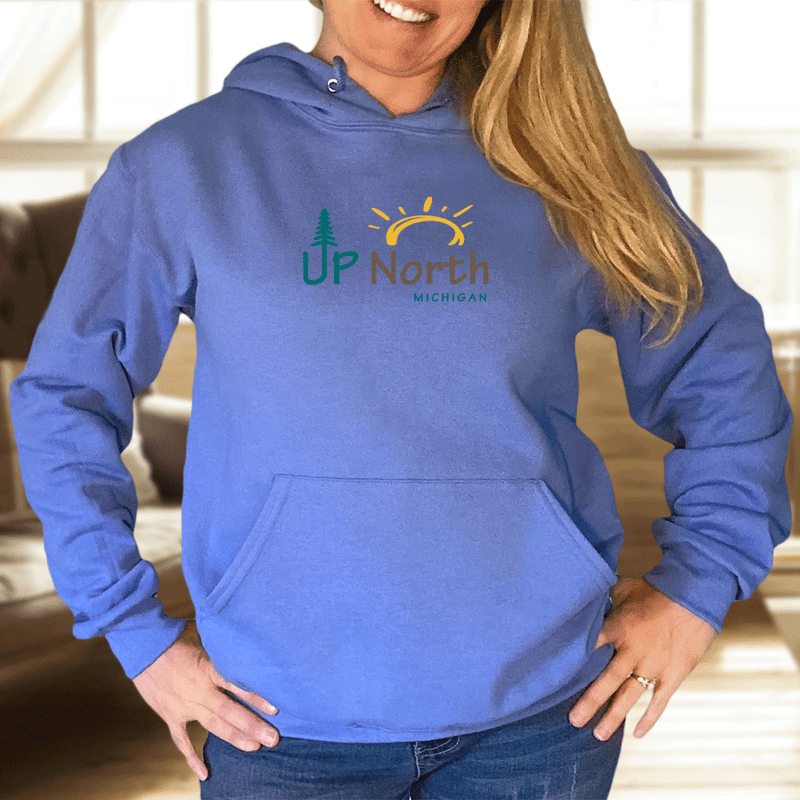 SALE "Northern Michigan Bound"Relaxed Fit Classic Unisex Hoodie