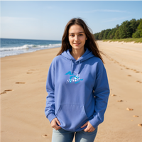 "Great Lakes Butterfly"Relaxed Fit Classic Unisex Hoodie