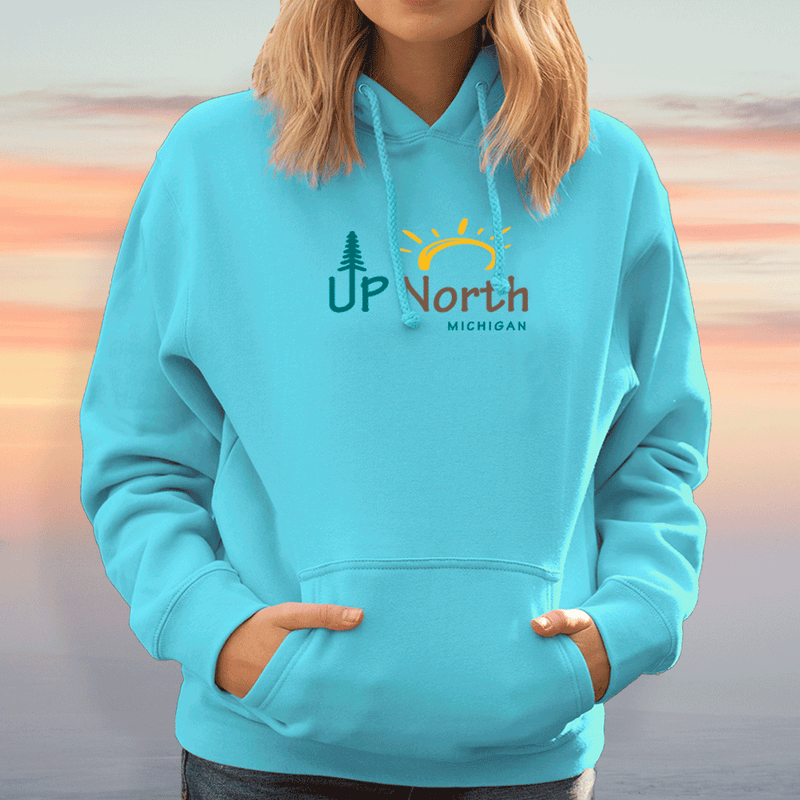 SALE "Northern Michigan Bound"Relaxed Fit Classic Unisex Hoodie