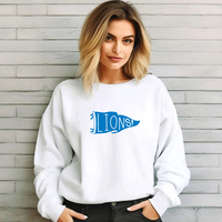 SALE "Let's Go Lions"Relaxed Fit Classic Crew Unisex Sweatshirt