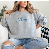 "Home Team"Relaxed Fit Classic Crew Unisex Sweatshirt