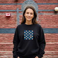 "Heart Of The City"Relaxed Fit Classic Crew Unisex Sweatshirt