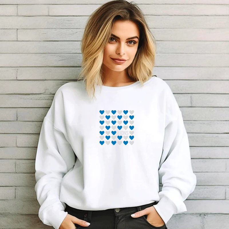 "Heart Of The City"Relaxed Fit Classic Crew Unisex Sweatshirt