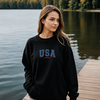 SALE "USA 1776"Relaxed Fit Classic Crew Unisex Sweatshirt