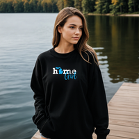 "Home Girl"Relaxed Fit Classic Crew Unisex Sweatshirt