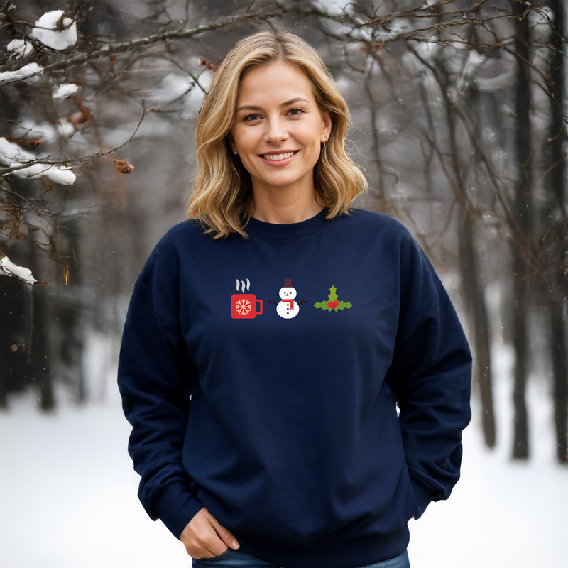 "Tis The Season"Relaxed Fit Classic Crew Unisex Sweatshirt