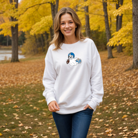 "Spirit Of The Game"Relaxed Fit Classic Crew Unisex Sweatshirt