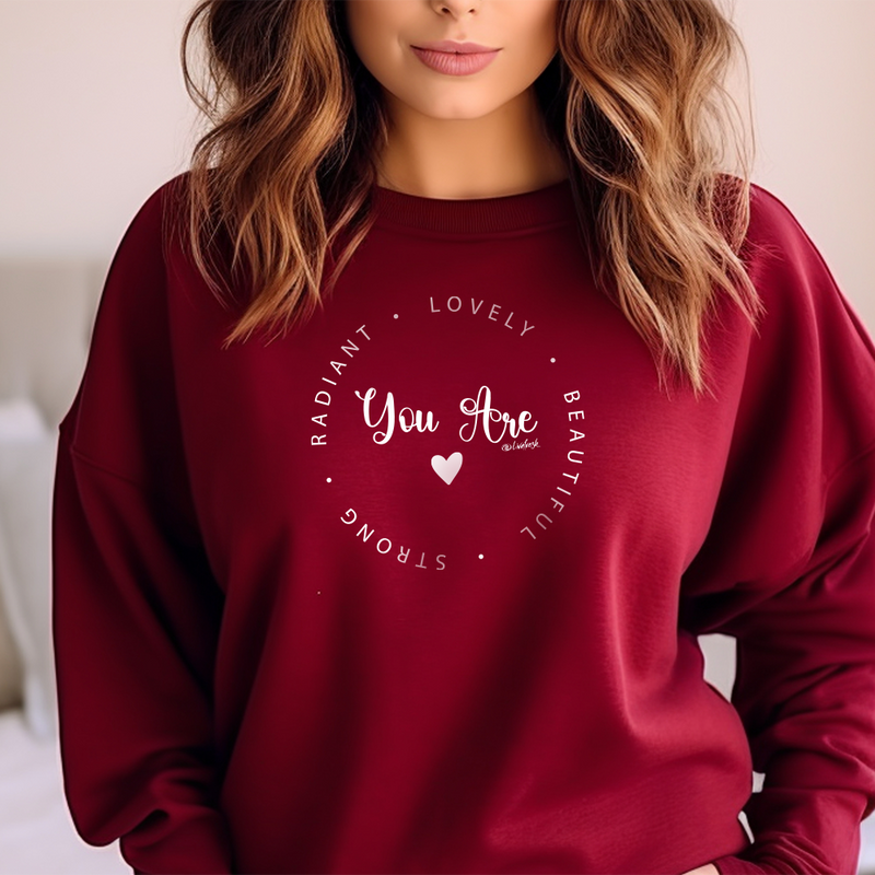 You are beautiful discount sweatshirt