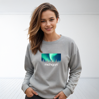 "Northern Sky"Relaxed Fit Classic Crew Unisex Sweatshirt