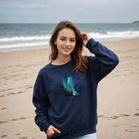 "Minnesota Northern Lights"Relaxed Fit Classic Crew Unisex Sweatshirt