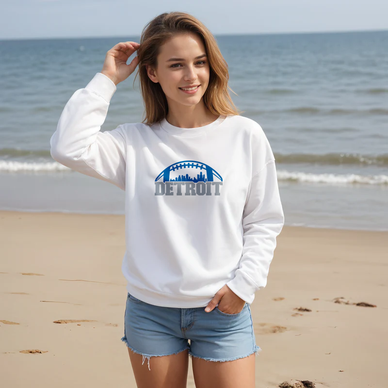 "City Of Champions"Relaxed Fit Classic Crew Unisex Sweatshirt Flash Sale