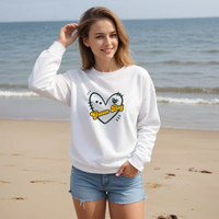 "Heart &Soul"Relaxed Fit Classic Crew Unisex Sweatshirt