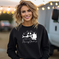 SALE "A Very Meowy Christmas"Relaxed Fit Classic Crew Unisex Sweatshirt