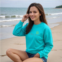 "Lake Vibes"Relaxed Fit Classic Crew Unisex Sweatshirt