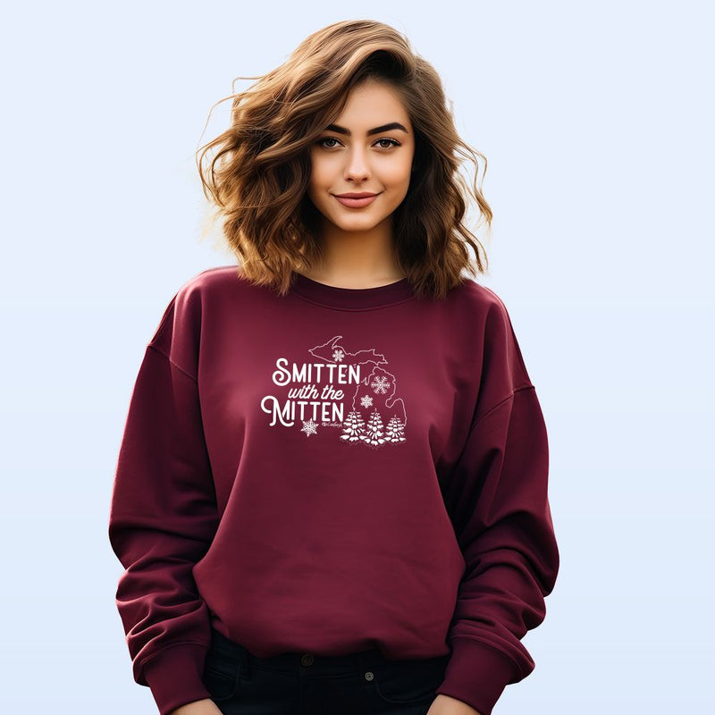 "Winter Smitten"Relaxed Fit Classic Crew Unisex Sweatshirt