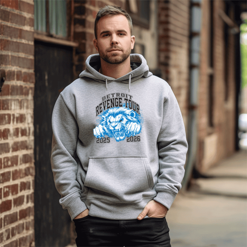 "Detroit Revenge Tour"Men's Classic Hoodie