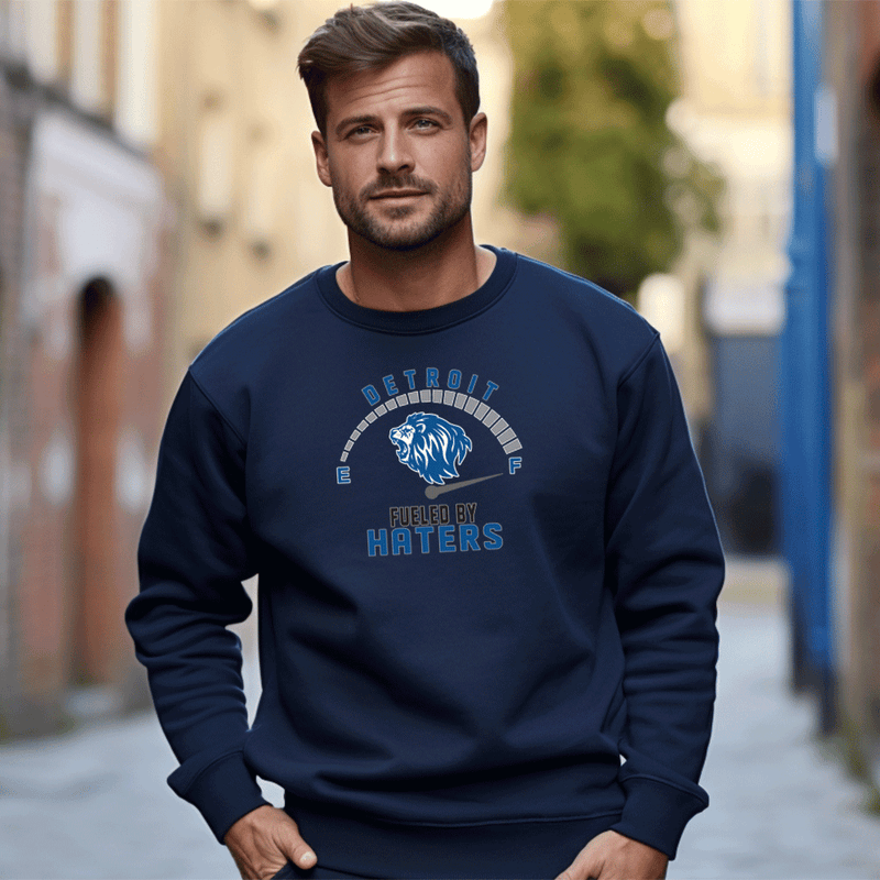 "Fueled By Haters"Men's Classic Crew Sweatshirt