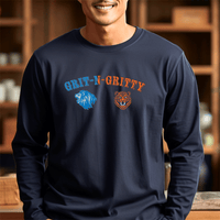 "Grit N Gritty"Men's Long Sleeve T-Shirt