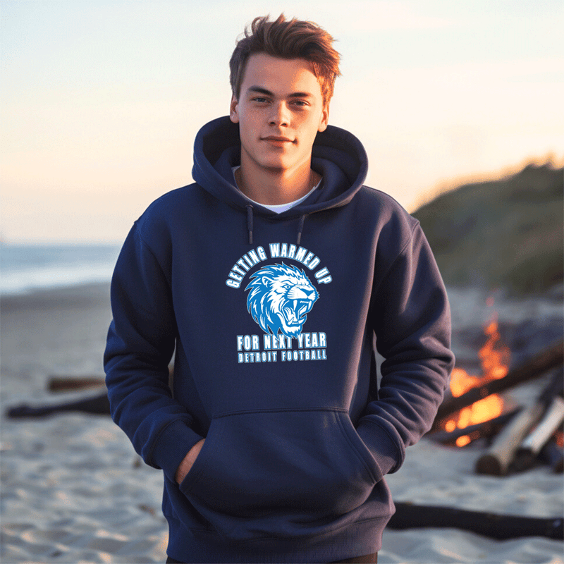 "Getting Warmed Up"Men's Classic Hoodie