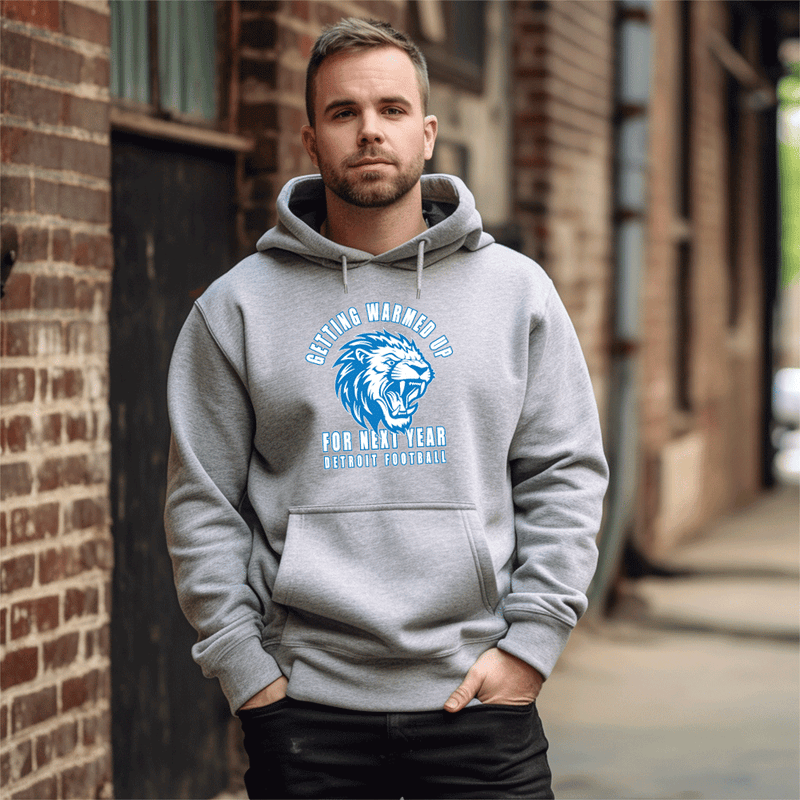 "Getting Warmed Up"Men's Classic Hoodie