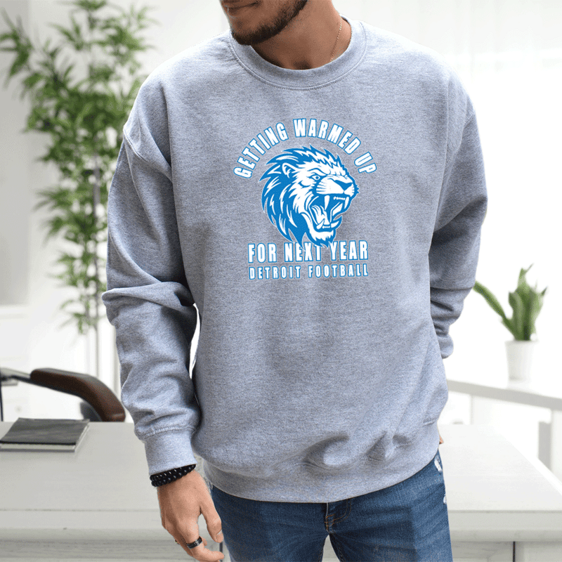 "Getting Warmed Up"Men's Classic Crew Sweatshirt