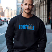 "Motown Football"Men's Classic Crew Sweatshirt