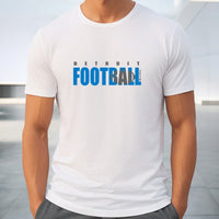 "Motown Football"Men's Crew T-Shirt