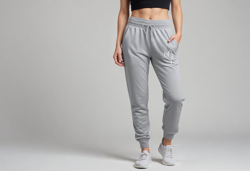 "Little Love"Ladies'Fitted Joggers