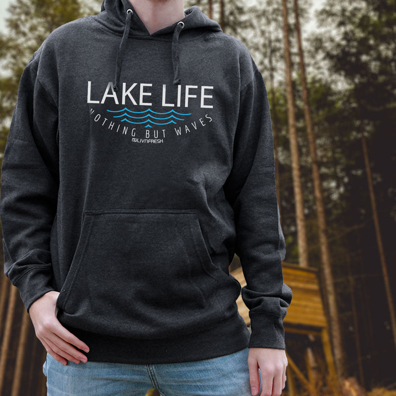 SALE "Lake Life WAVES"Men's Classic Hoodie