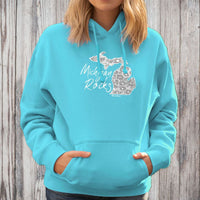 Sale "Michigan Rocks Petoskey Stone"Relaxed Fit Classic Unisex Hoodie