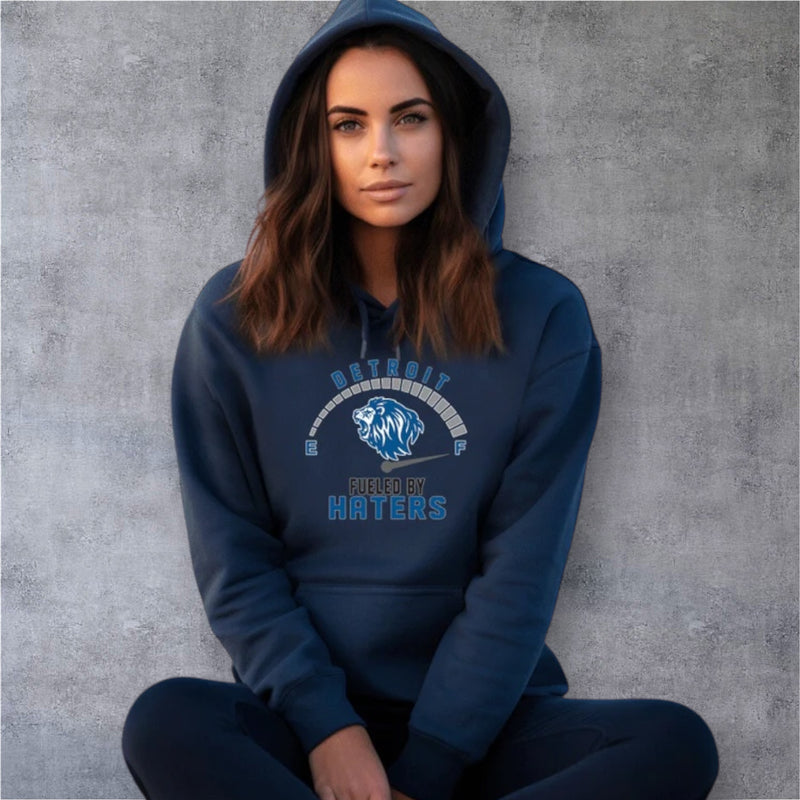 "Fueled By Haters"Relaxed Fit Classic Unisex Hoodie