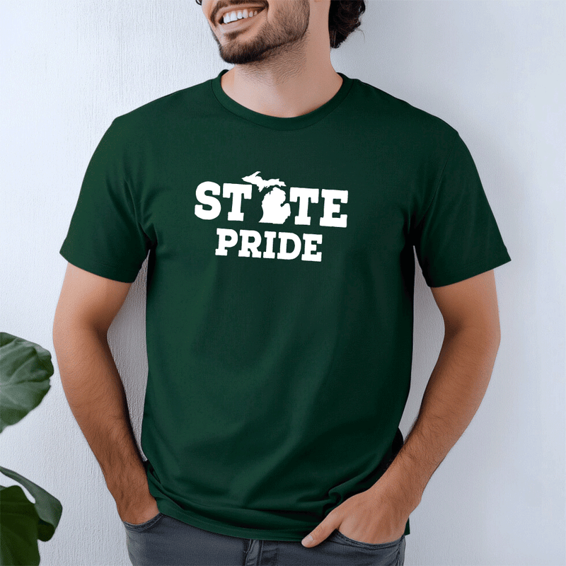 "State Pride"Men's Crew T-Shirt