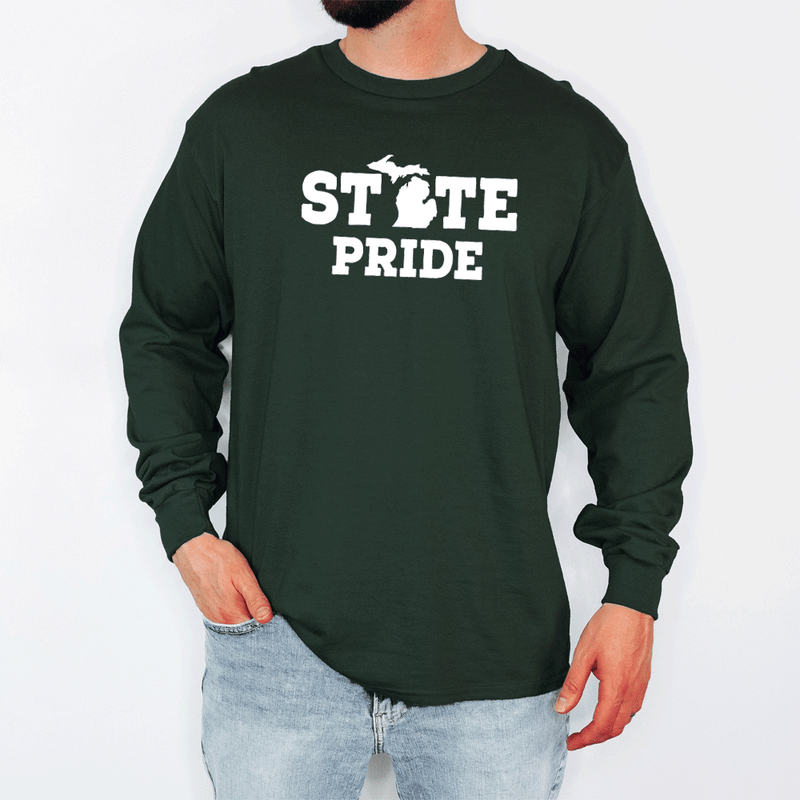 "State Pride"Men's Long Sleeve T-Shirt